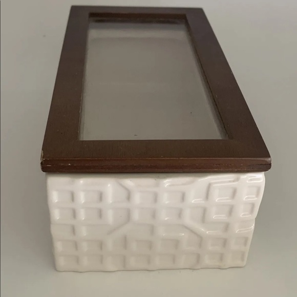 Threshold Stone Ware Home Decor Box White - Picture 3 of 12